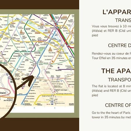 Cosy Independant Studio Proche Gare Et Jardin Paris Ngoại thất bức ảnh