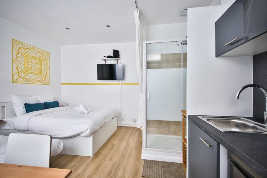 Cosy Independant Studio Proche Gare Et Jardin Paris Ngoại thất bức ảnh